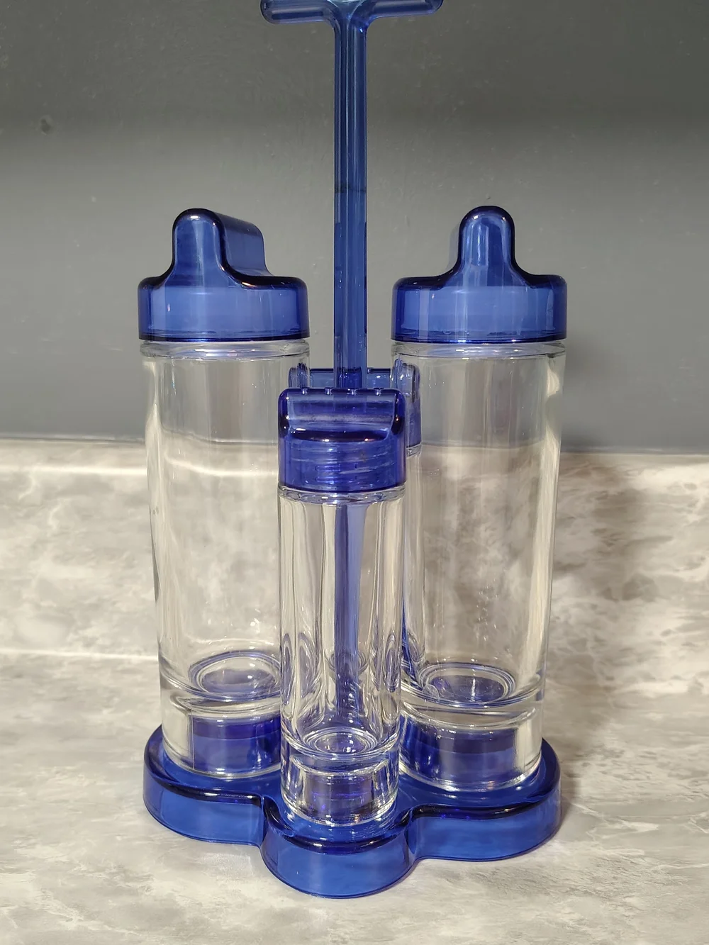 Guzzini Italy Cruet Condiment Set